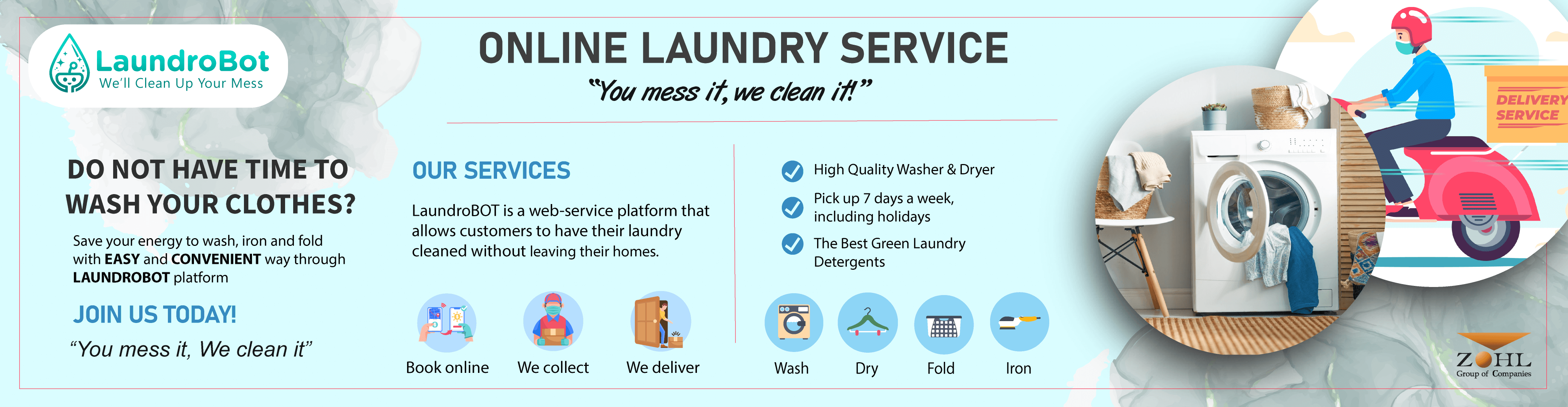 About LaundroBOT